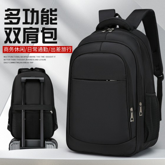 Custom Laptop Backpack, Business Travel Bag with Minimalist Design for Work and Short Trips
